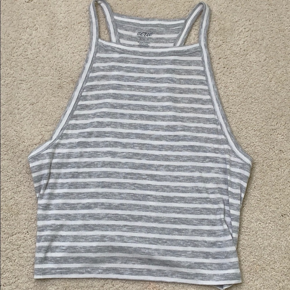 High neck tank top